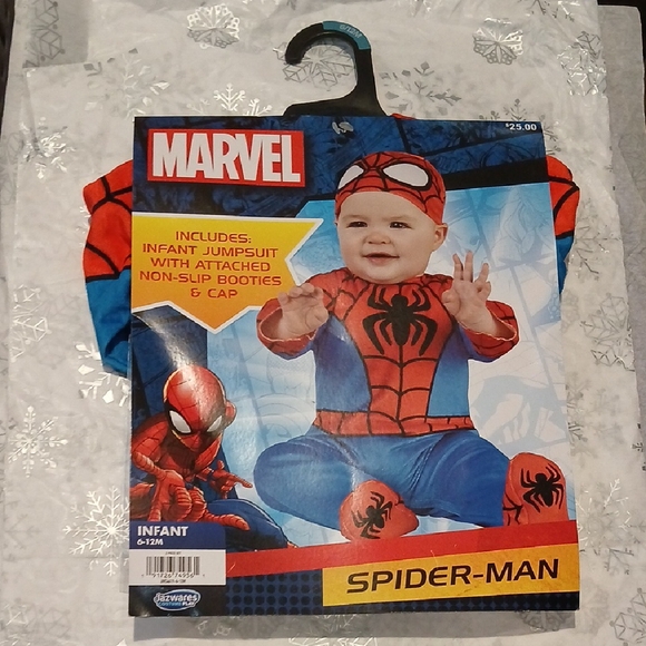 Marvel Spider-Man Baby Costume - Picture 1 of 2